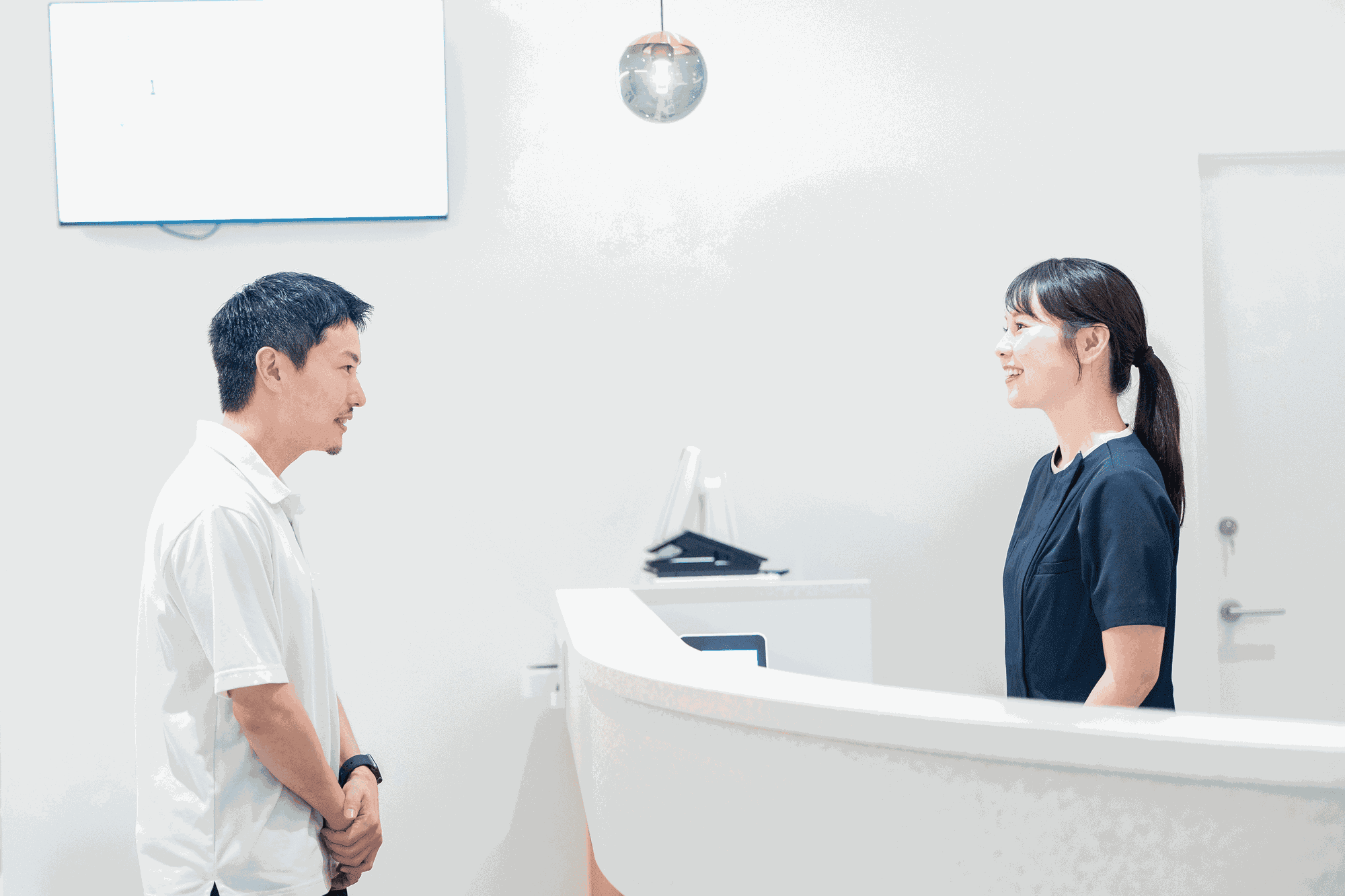 会計後のご帰宅